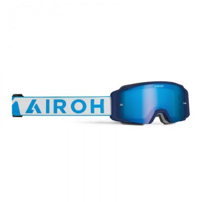 GBXR119 GOGLE AIROH BLAST XR1 BLUE MATT - SZYBA BLUE MIRRORED