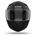 Kask Airoh Connor Black Matt widziany z przodu