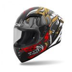 Kask motocyklowy Airoh Connor Samurai Matt widziany z boku