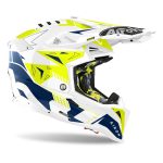 KASK AIROH AVIATOR 3 SPIN YELLOW/BLUE GLOSS 2 (AVIATOR 3-SP18)