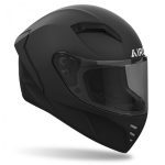 Kask Airoh Connor Black Matt widziany z boku