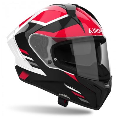 MX-T55 KASK AIROH MATRYX THRON RED GLOSS