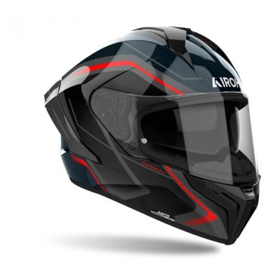 MX-W55 KASK AIROH MATRYX WIDE RED GLOSS