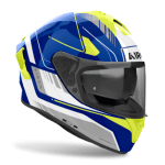 KASK AIROH SPARK 2 CHRONO BLUE/YELLOW GLOSS