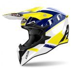 WRA-F18 KASK AIROH WRAAAP FEEL YELLOW/BLUE GLOSS