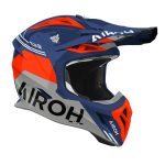Kask motocyklowy Airoh Aviator ACE 2 Fury Cerulean Gloss widok z boku