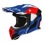 KASK MOTOCYKLOWY AIROH AVIATOR ACE 2 SHIELD BLUE RED GLOSS