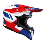 KASK MOTOCYKLOWY AIROH WRAAAP VISION RED BLUE GLOSS 2 (WRAAAP-V55)